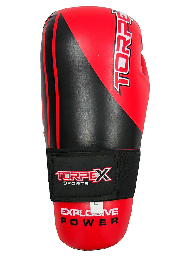 Elite Semi Contact Gloves - Black/Red