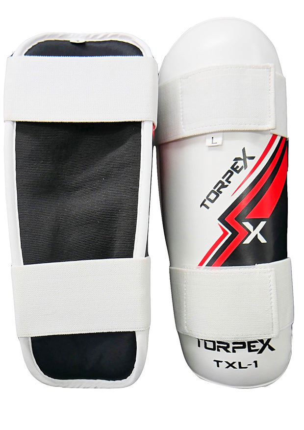 Lightning Shin Guards - White