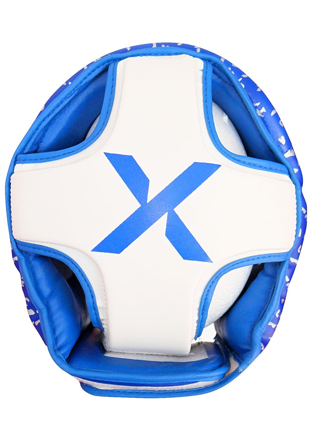 TX Contender Boxing Headguard - Blue