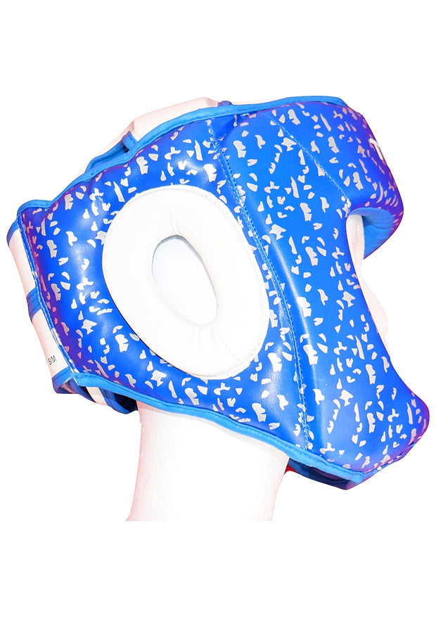 TX Contender Boxing Headguard - Blue