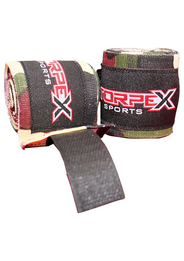 Green Camo Handwraps 3.5m