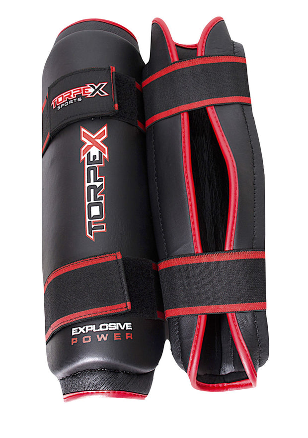 Elite Shin Guards - Black/Red