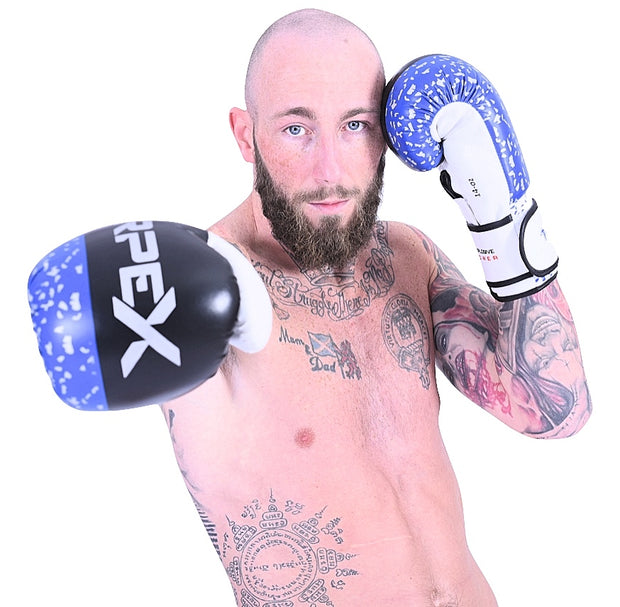 TX Contender Boxing Gloves - Blue