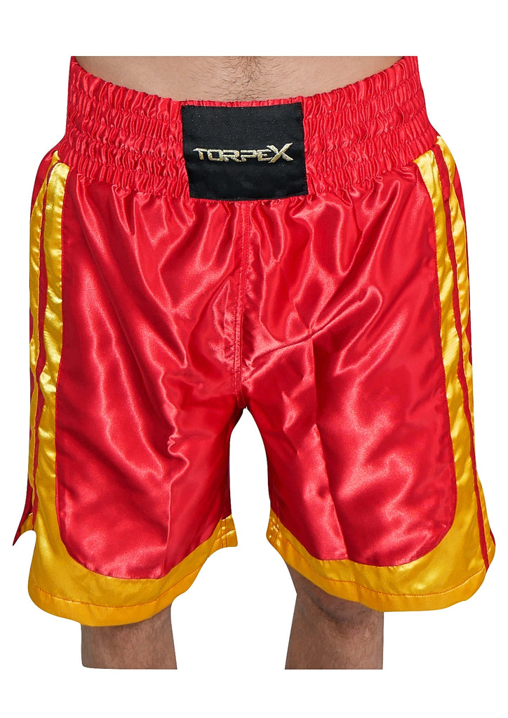 Red and cheap yellow shorts